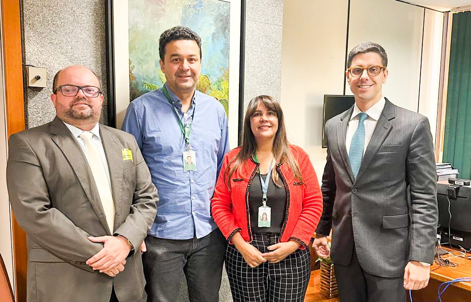 Servidores da Procuradoria da ALRN fazem visita técnica à Câmara e&nbsp;Senado